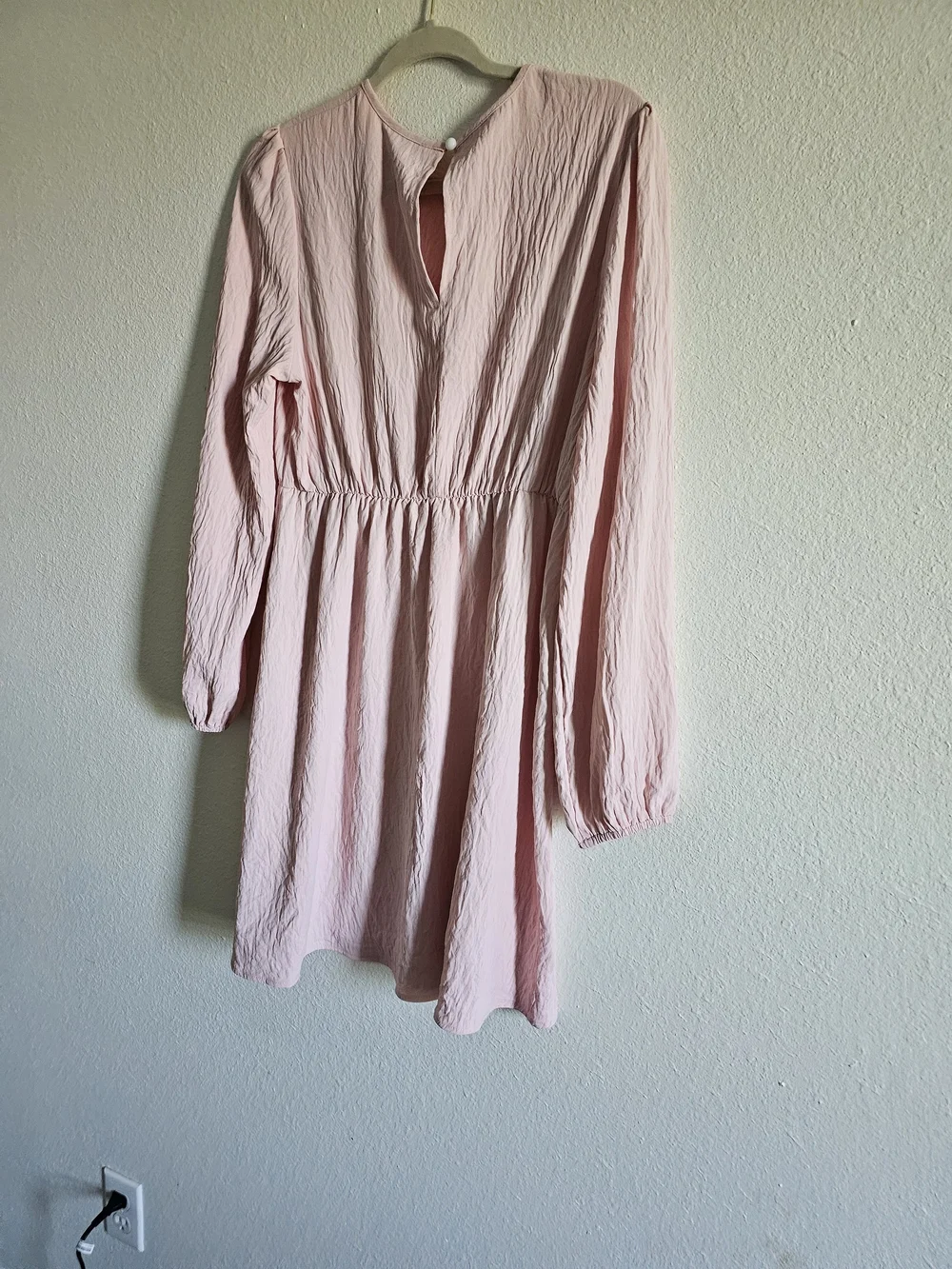 Pink Long-Sleeve Dress - Picture 3 of 8